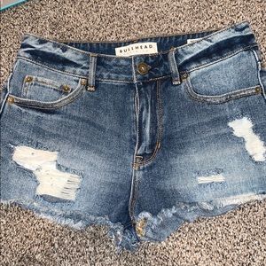 Pacsun high rise jean shorts